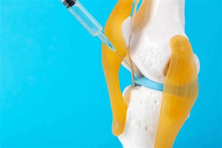 What injections are used for knee pain?