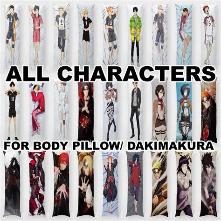 What is a body pillow anime?