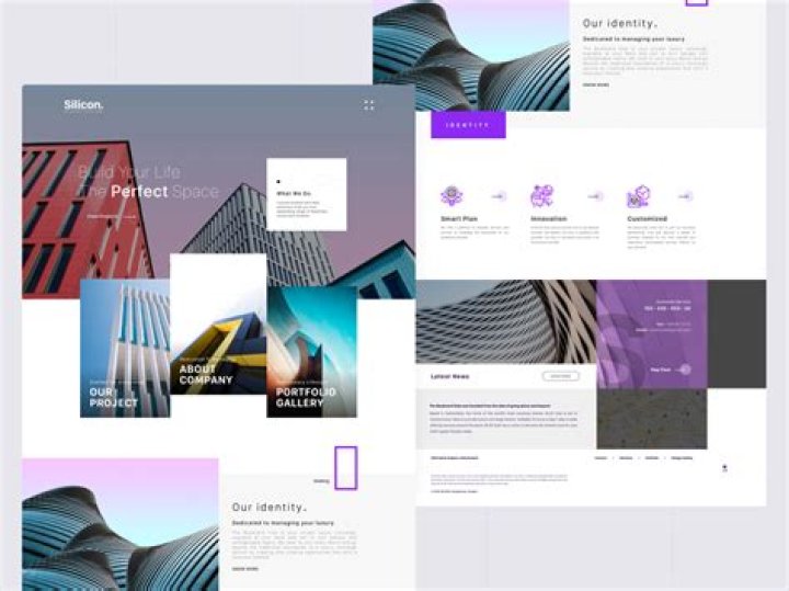 What is asymmetrical in web design?