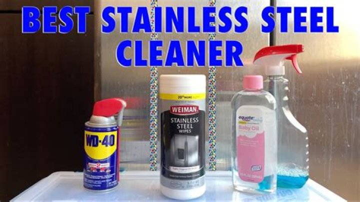 What is best to clean stainless steel?