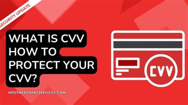 What is CVV dumps?
