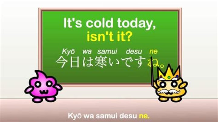 What is desu yo ne?