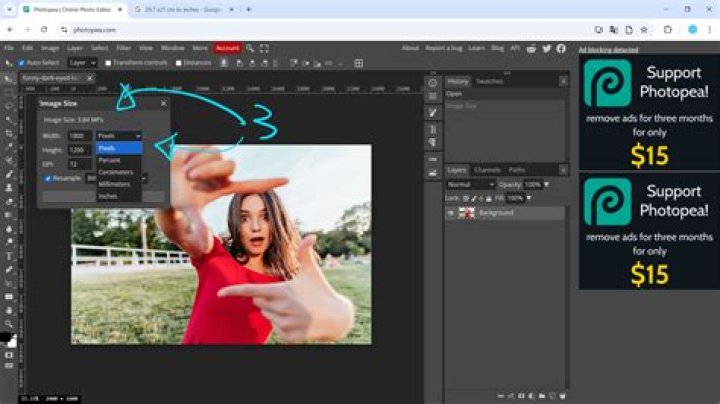 What is DPI in Photopea?