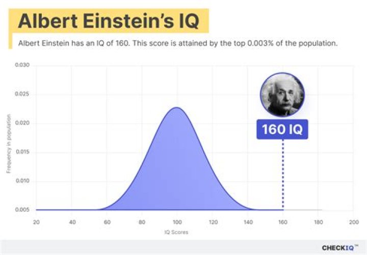 What is Einstein's IQ level?