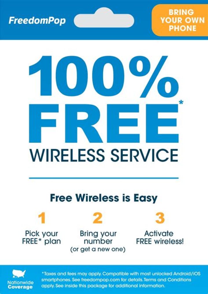What is FreedomPop SIM card?