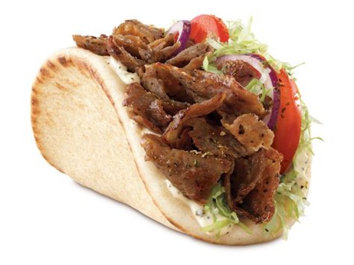 What is Greek gyro meat made of at Arby's?