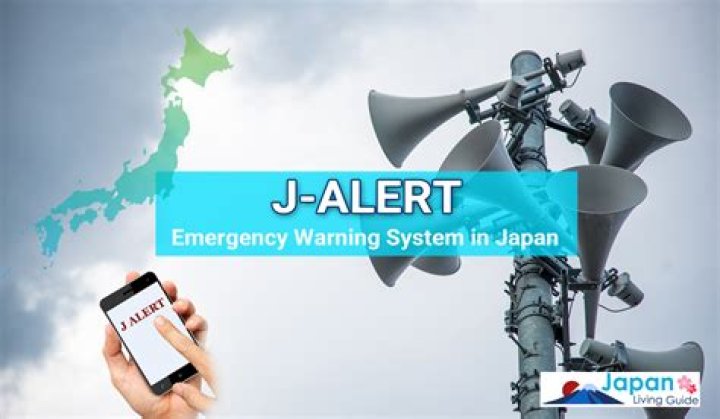 What is Japan's early warning system?