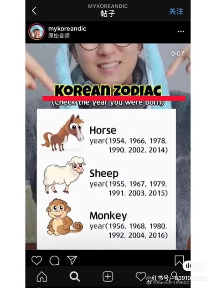 What is Korean zodiac?