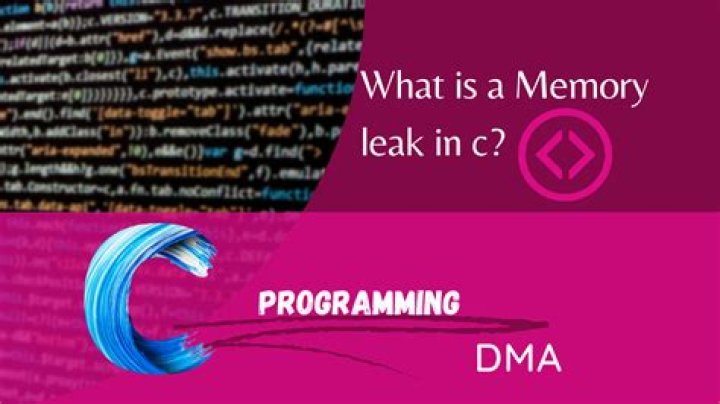 What is memory leak in C?