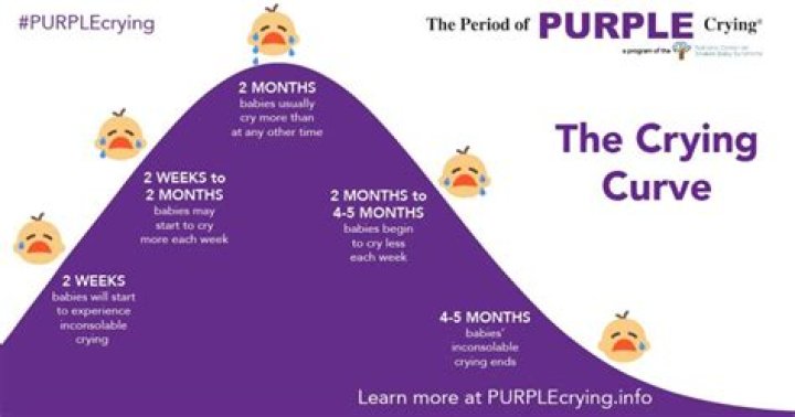 What is purple crying in babies?