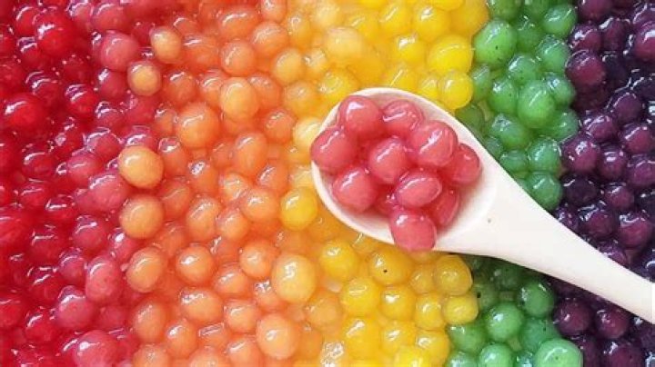 What is Rainbow boba?