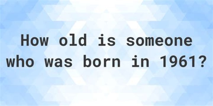 What is someone born in 1956 called?