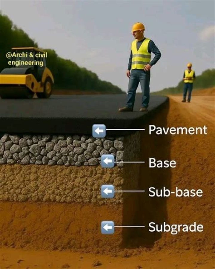 What is subbase material?