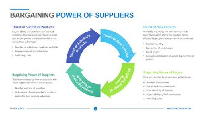What is supplier bargaining power?