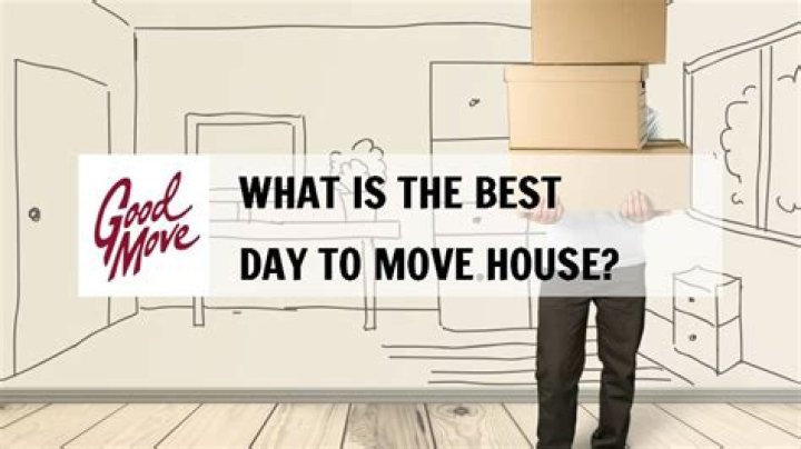 What is the best day to move house?