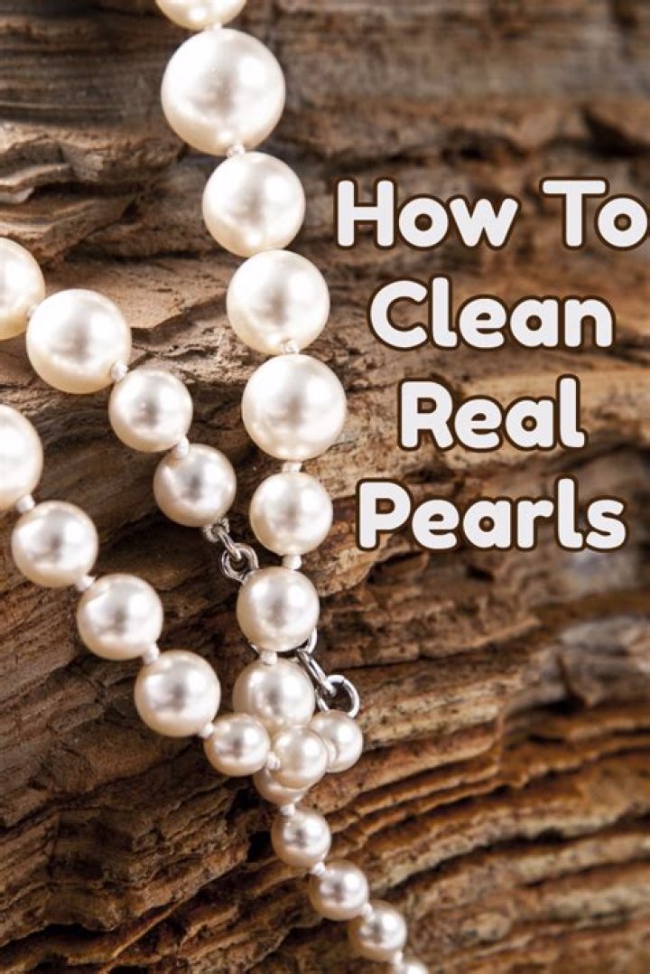 What is the best way to clean pearls?