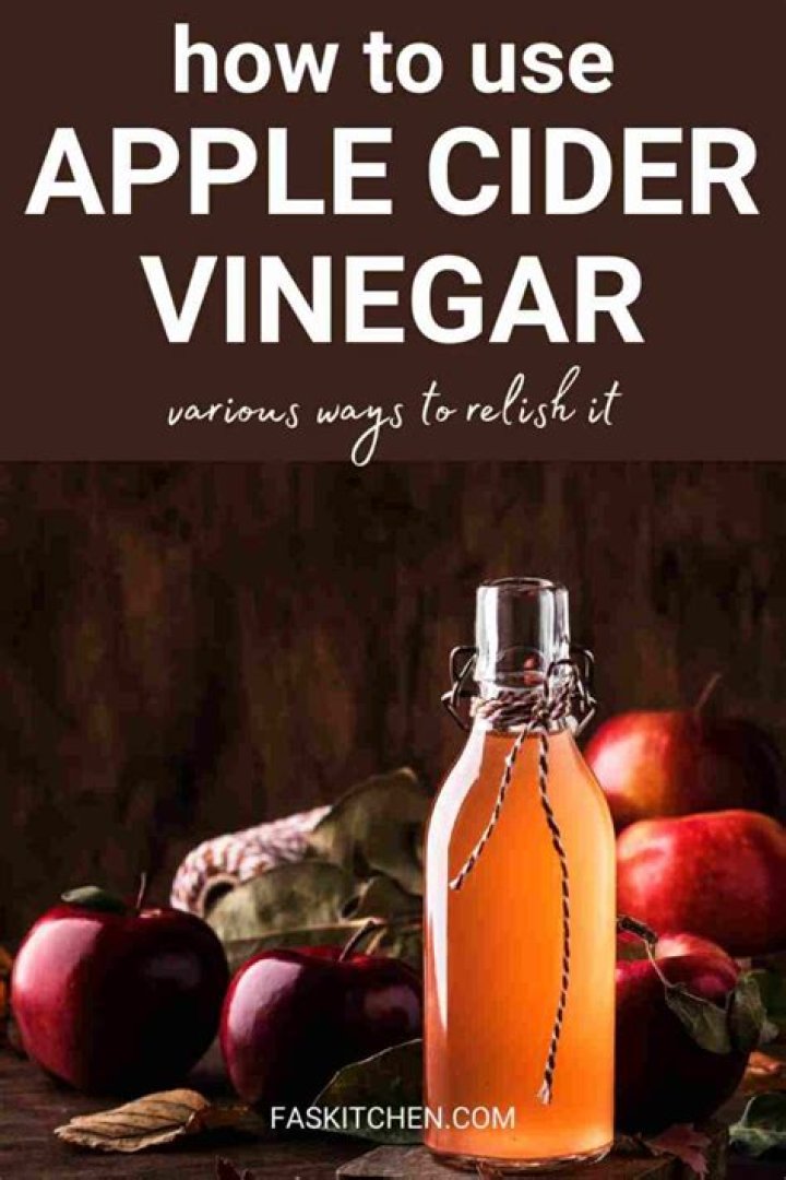 What is the best way to use apple cider vinegar?