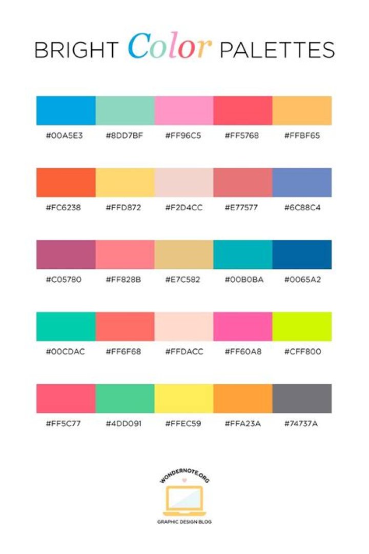 What is the brightest color?