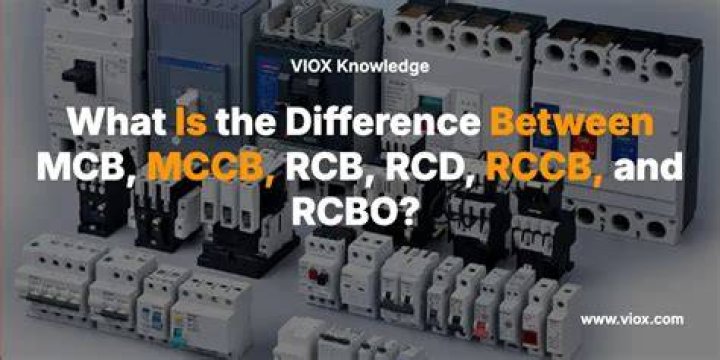 What is the difference between an RCBO and RCD?