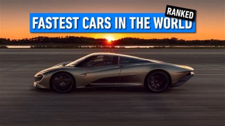 What is the fastest exotic car?