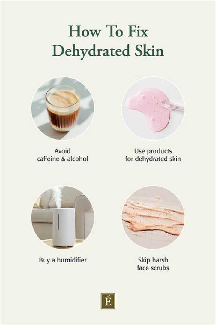 What is the fastest way to fix dehydrated skin?