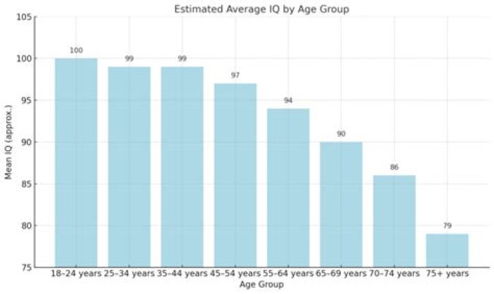 What is the IQ of a 14 year old?