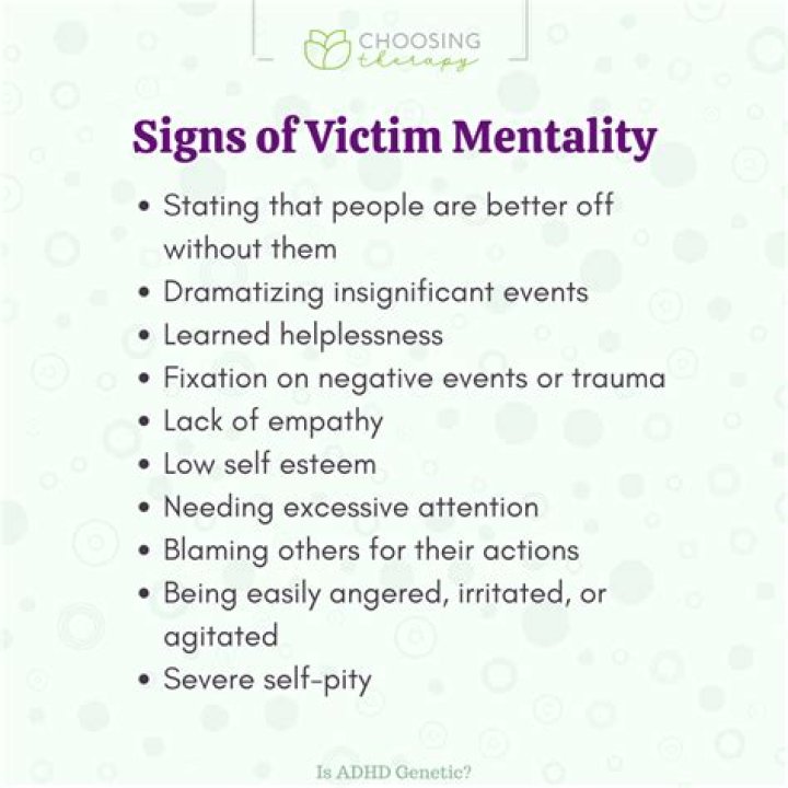 What is the mentality of an alcoholic?