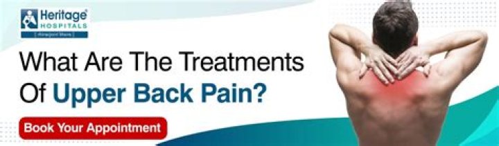 What is the most common cause of upper back pain?