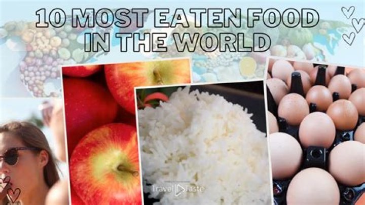 What is the most eaten meal in the world?