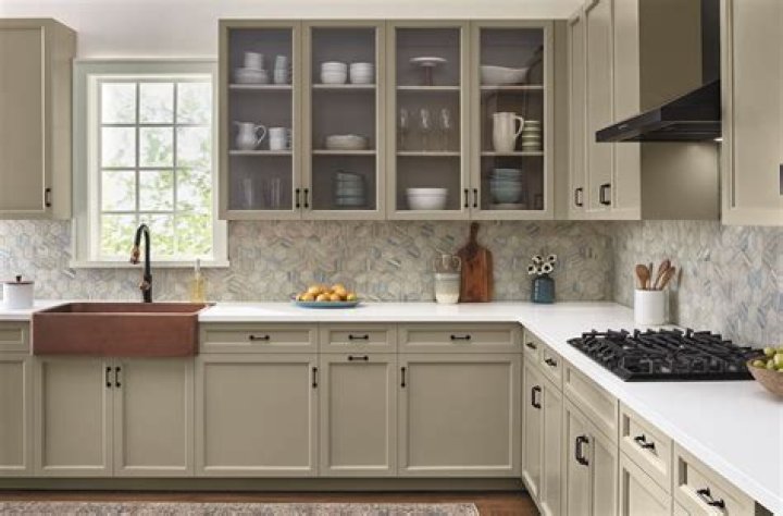 What is the most popular color of kitchen cabinets right now?