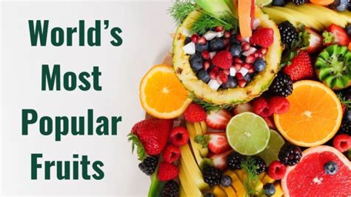 What is the most popular fruit in the world 2022?