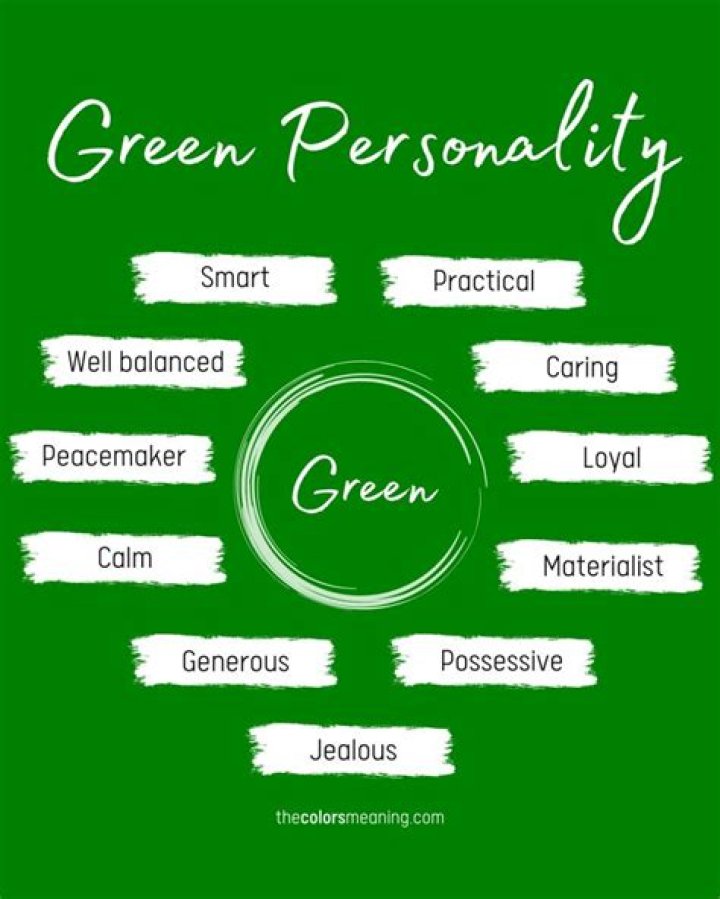What is the personality of someone with green eyes?