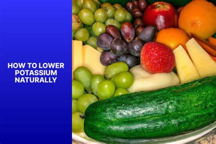 What is the quickest way to lower potassium levels?