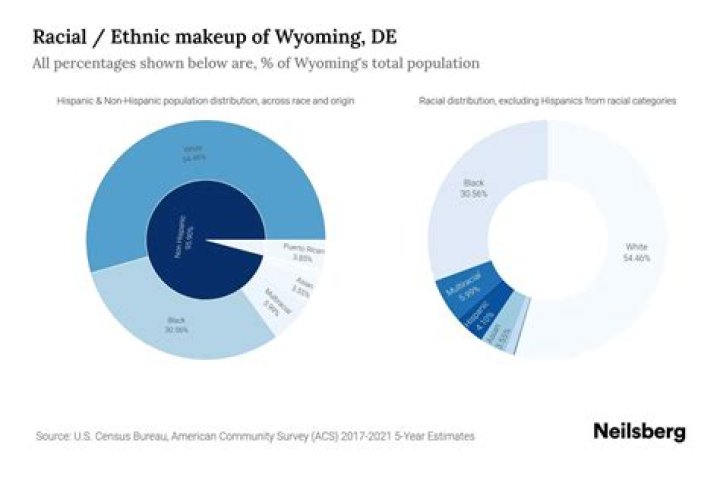 What is the racial makeup of Wyoming?