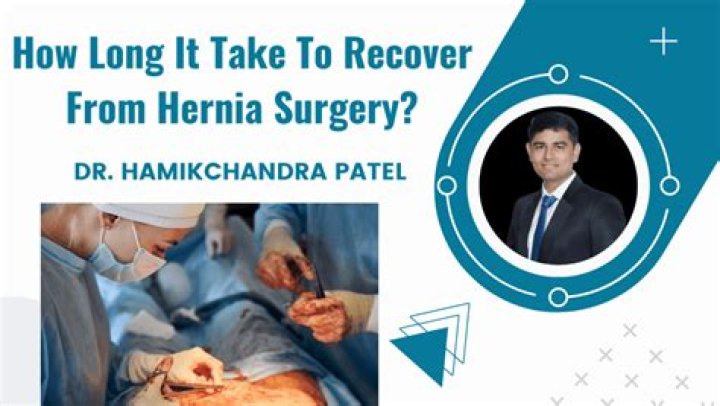 What is the waiting time for a hernia operation?