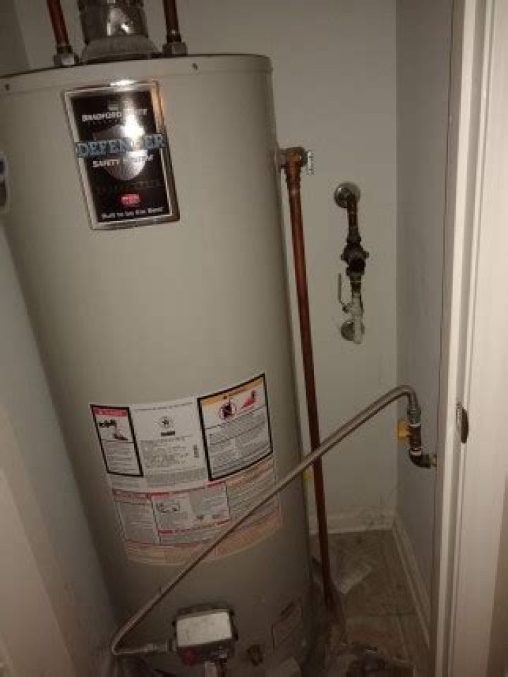 What is the white stuff coming out of my hot water heater?