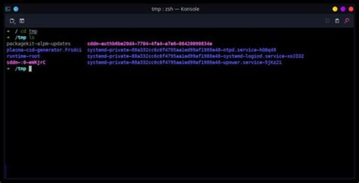 What is tmp in Linux?