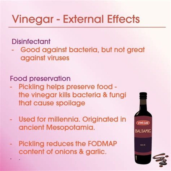What is vinegar good for?