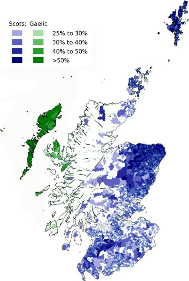 What language was spoken in Scotland before Gaelic?