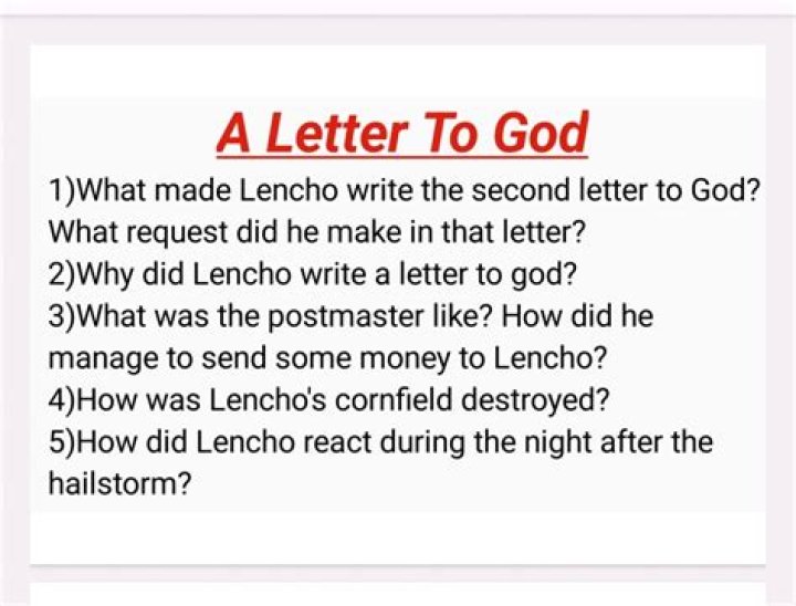 What made Lencho angry when he received the letter?