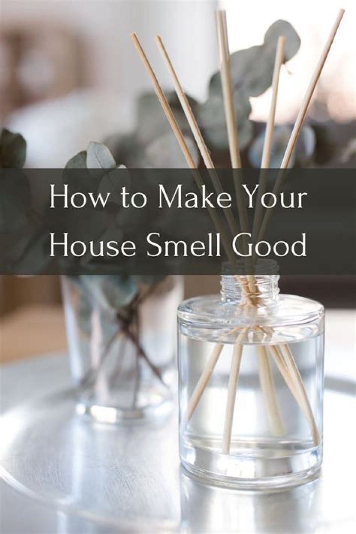 What makes your house smell good all the time?