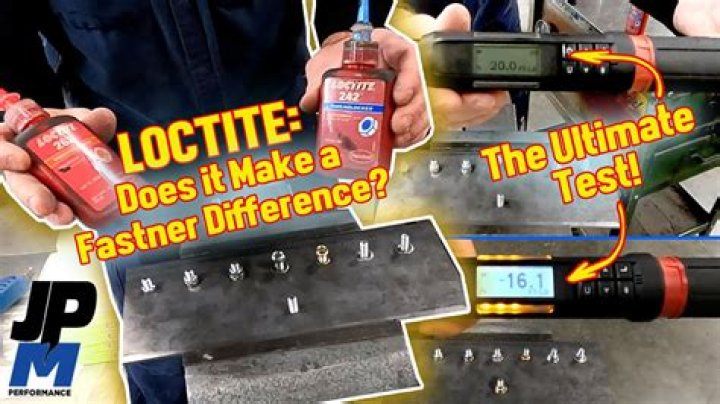 What materials does Loctite work?