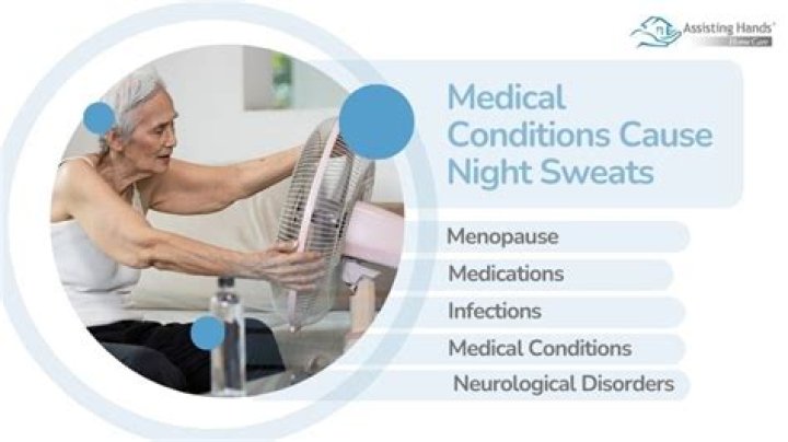 What medical conditions cause night sweats?