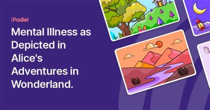 What mental illness does Alice in Wonderland have?