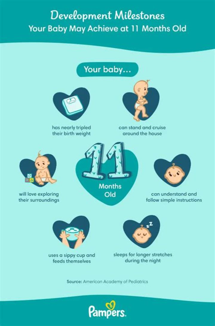 What noises should an 11 month old make?