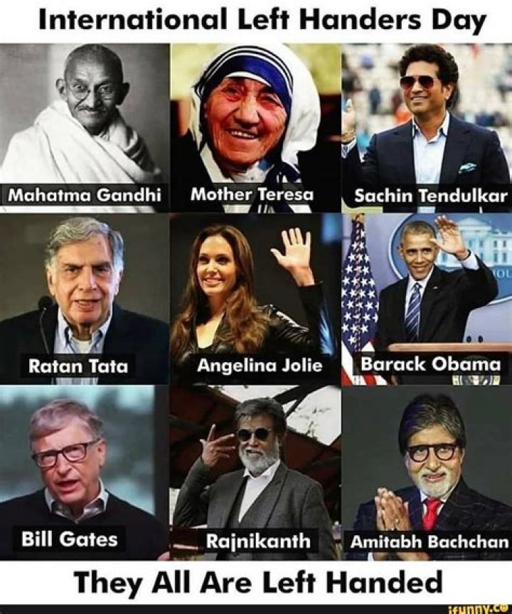 What profession has the most left handers?