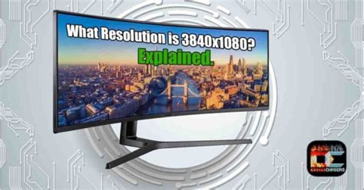What resolution is 3840x1080?