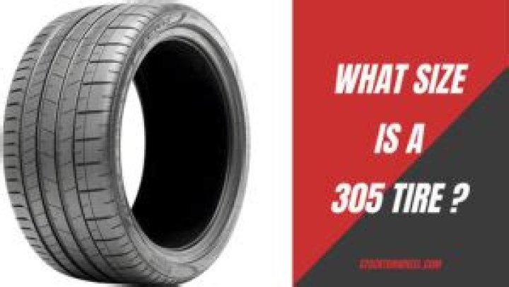 What size is a 305 tire?