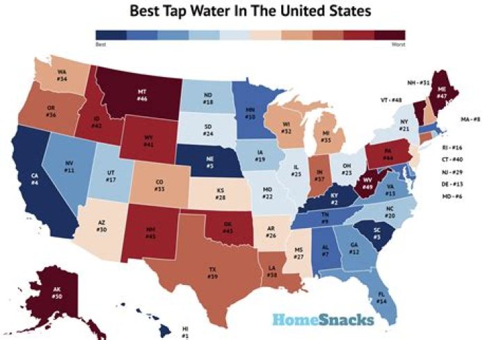 What state has the most water?
