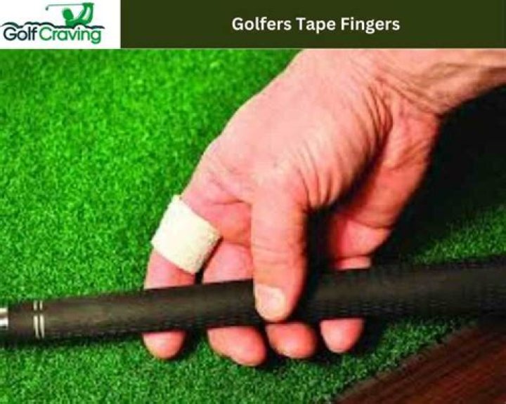 What tape do golfers use on fingers?